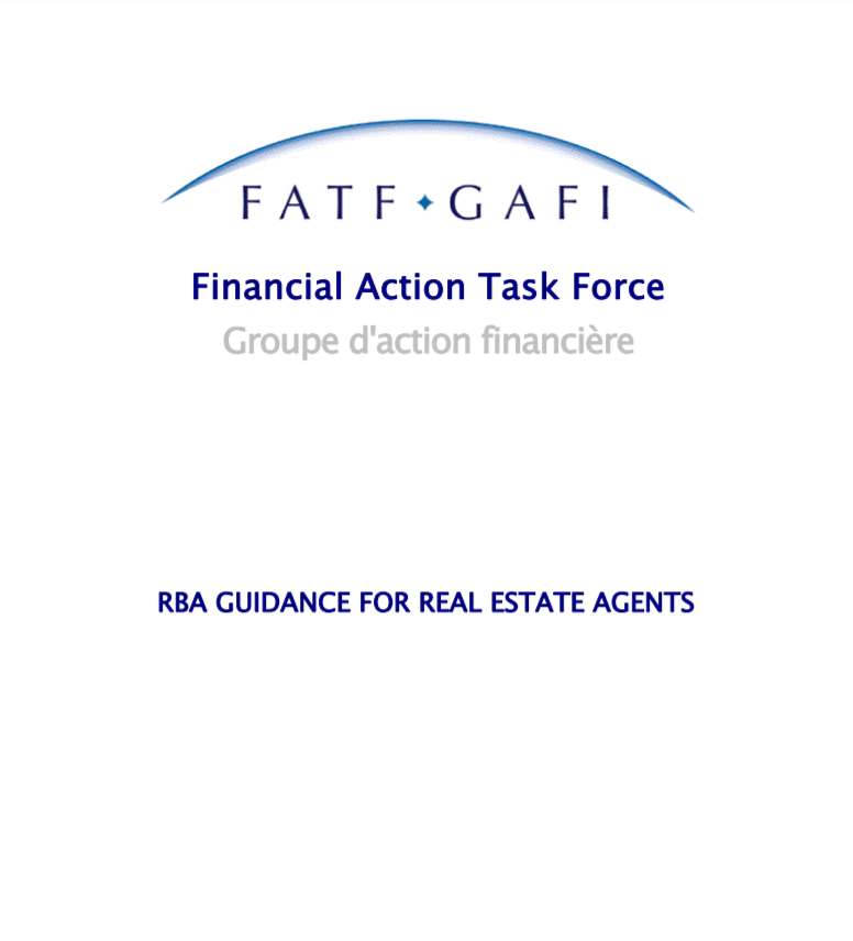 RBA Guidance for real estate agents